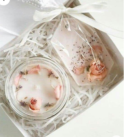 Homemade Beautiful Decorative Scent Candles