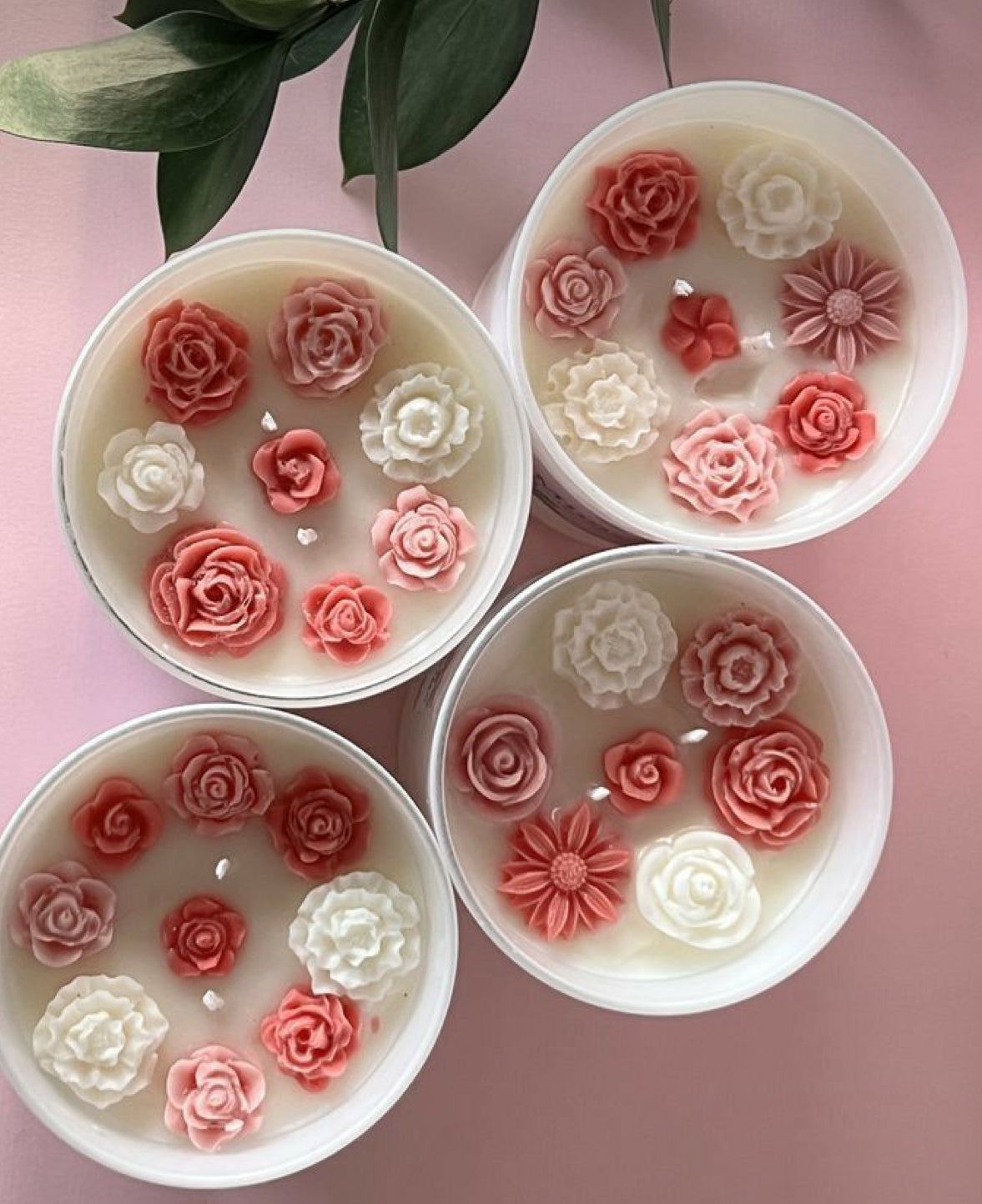 Homemade Beautiful Decorative Scent Candles