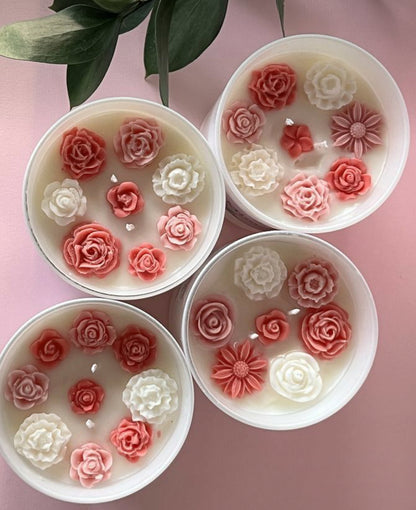 Homemade Beautiful Decorative Scent Candles