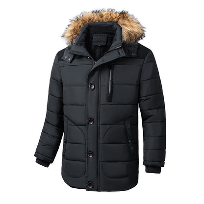 Men's Cotton-padded Clothes Warm Jacket