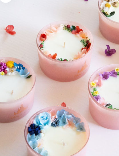 Homemade Beautiful Decorative Scent Candles