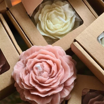 “4 Rose Scented Candles: The Perfect Gift of Love and Elegance”