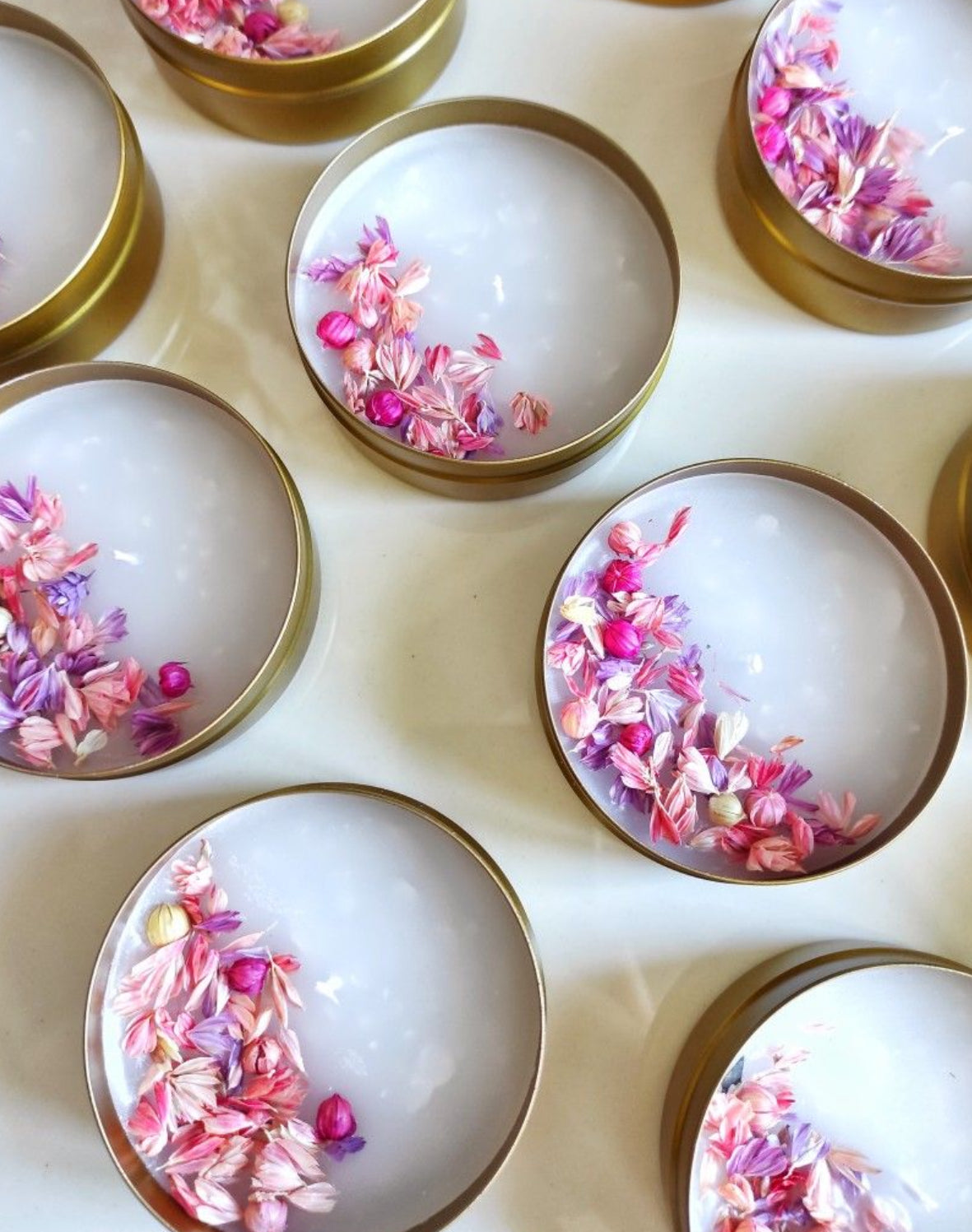 Homemade Beautiful Decorative Scent Candles