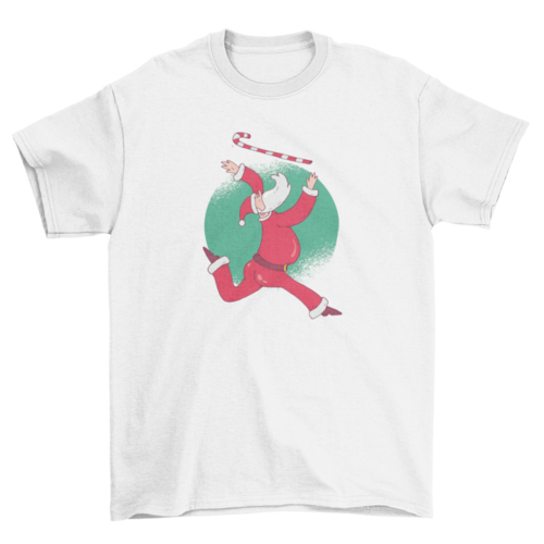 Santa Baton Twirling t-shirt