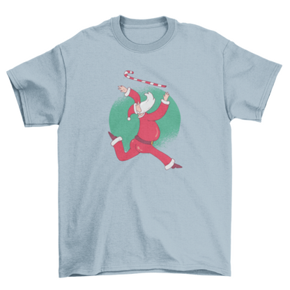 Santa Baton Twirling t-shirt