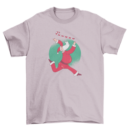 Santa Baton Twirling t-shirt