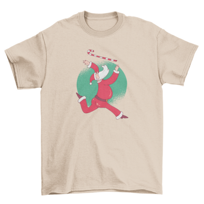 Santa Baton Twirling t-shirt