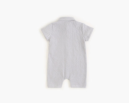 Korean Style Baby Clothing Short Sleeve Shirt Romper New Born