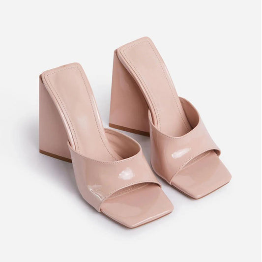 High-heeled Sandals For Women With Thick Heels