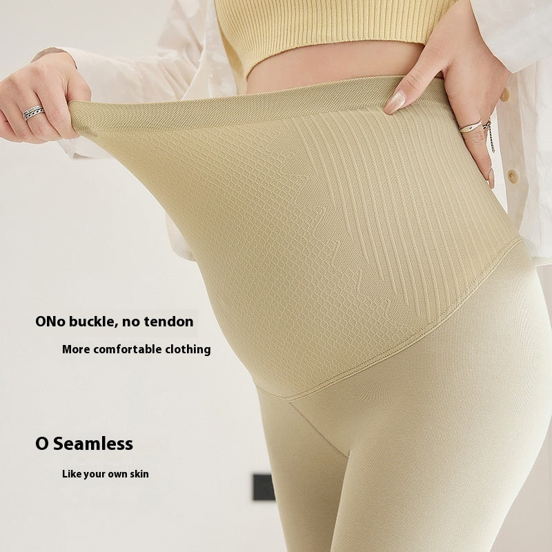 Biodegradable Maternity Seamless Waist Support Belly Support Yoga Pants