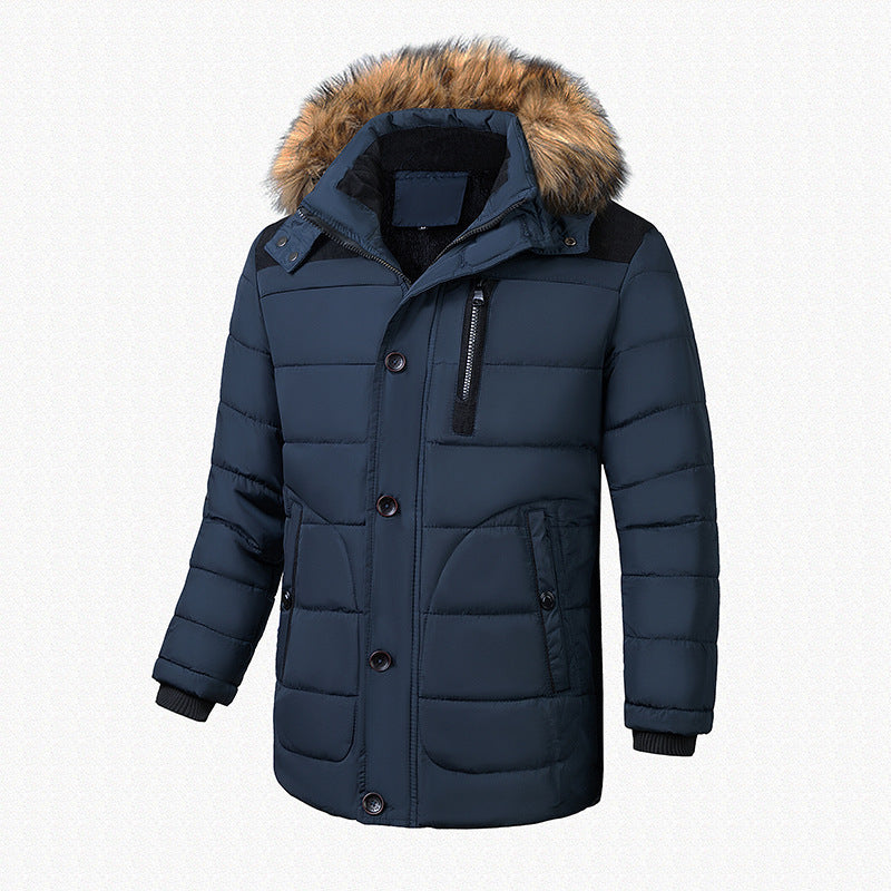 Men's Cotton-padded Clothes Warm Jacket