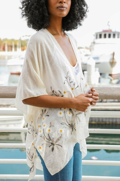 Spring Daisy Kimono